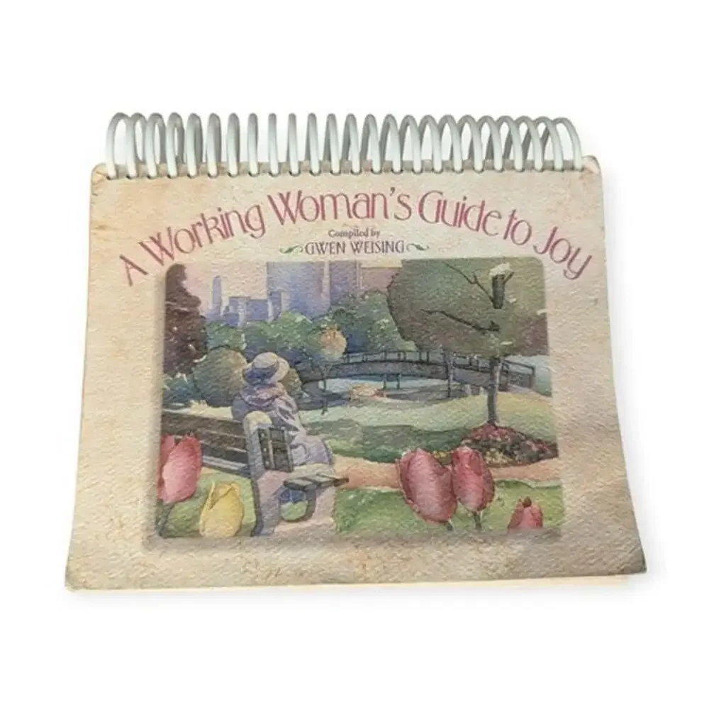 A Working Woman's Guide to Joy Spiral Daily Perpetual Calendar by Gwen Weising